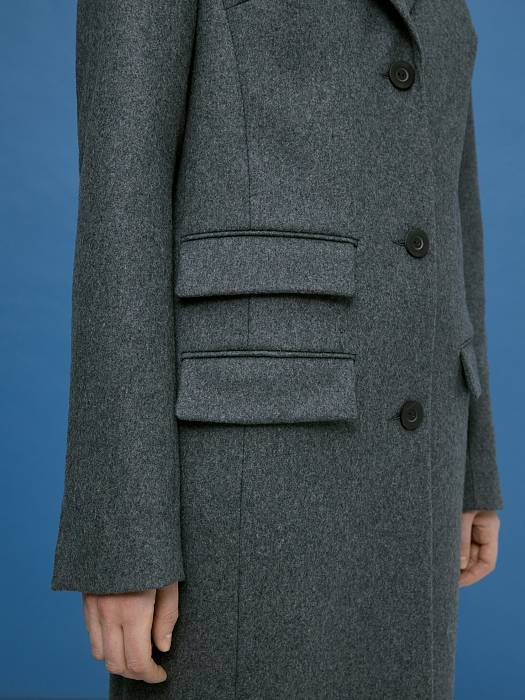 Coat in two length options, pattern №898