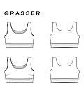Sleeveless top, pattern №973