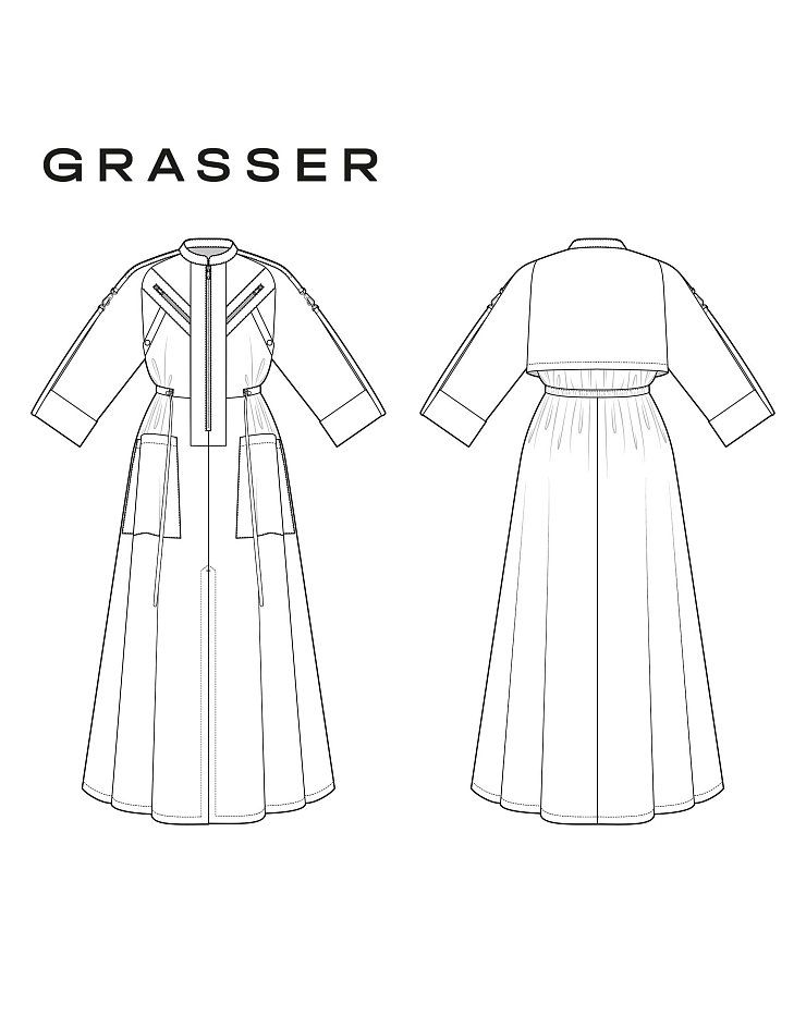 Dress, pattern №1027