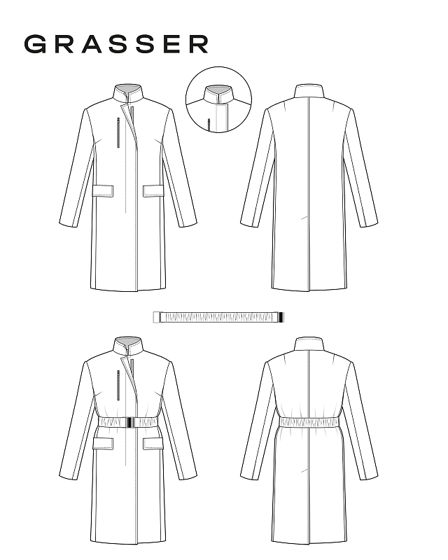 Coat, pattern №997