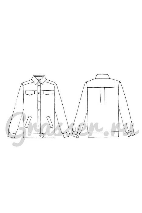 Jacket, pattern №714