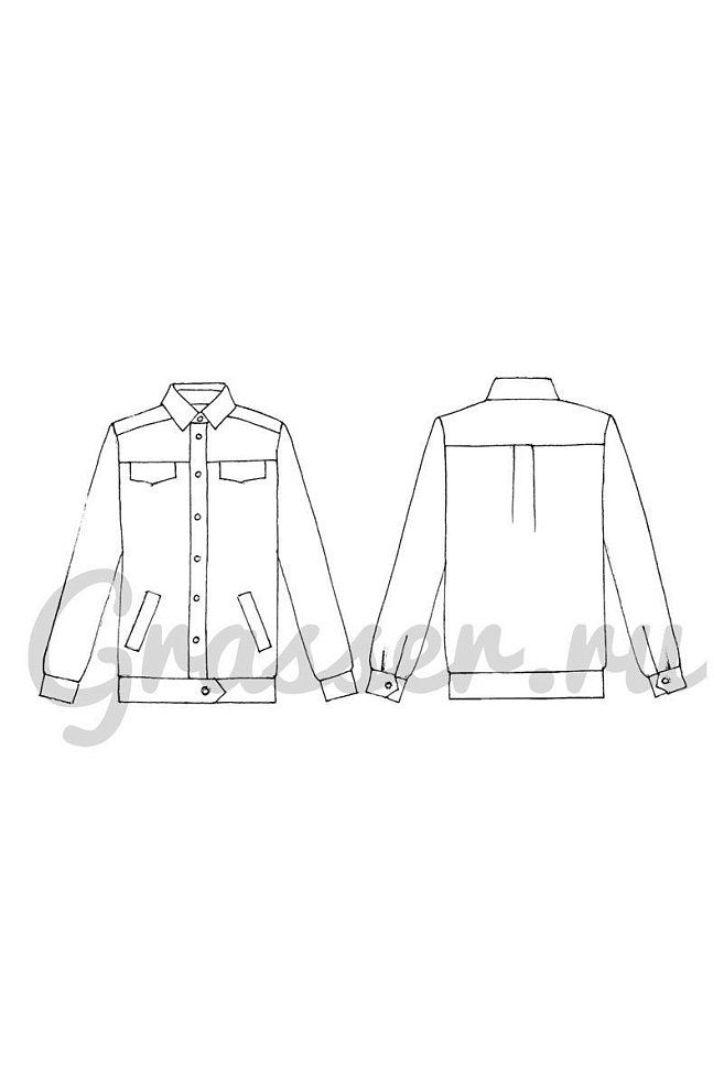 Jacket, pattern №714