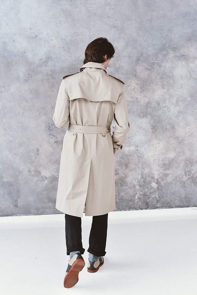 Men's trench coat, pattern №629