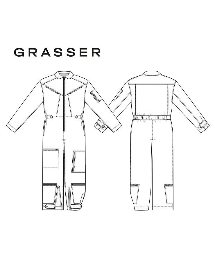 Men's jumpsuit, pattern №1040