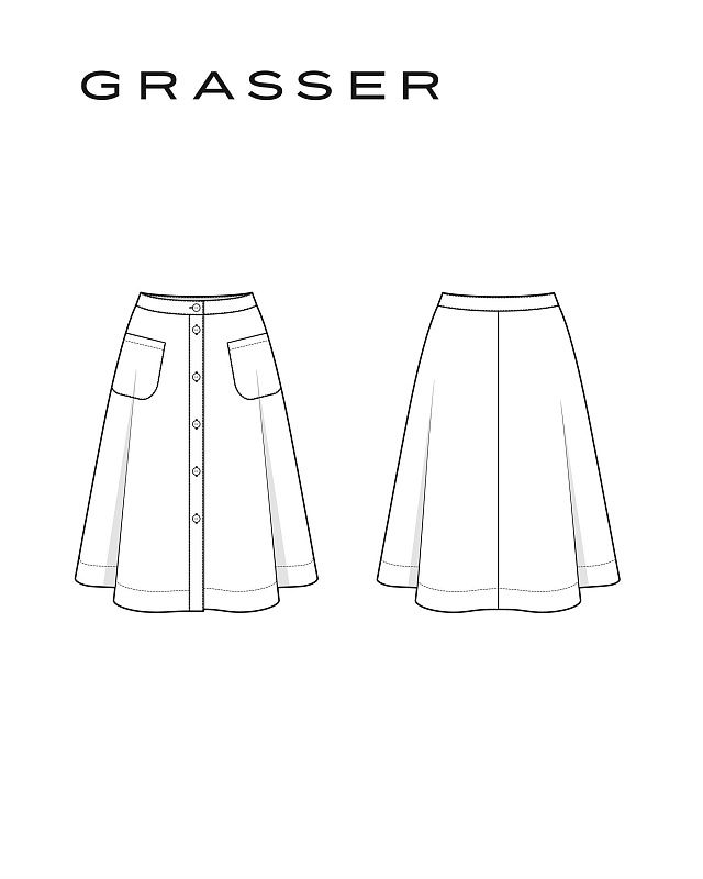 Skirt, pattern №1350