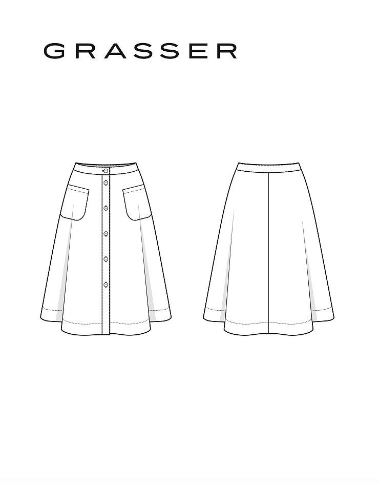 Skirt, pattern №1350