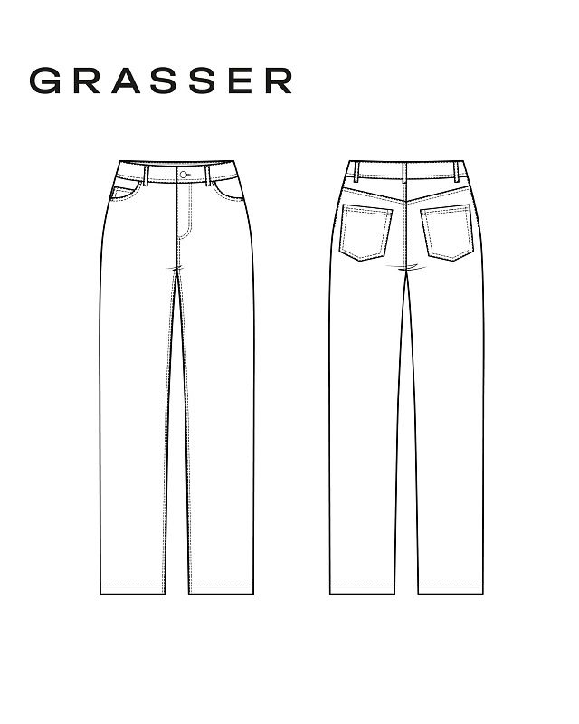 Trousers, pattern №1098