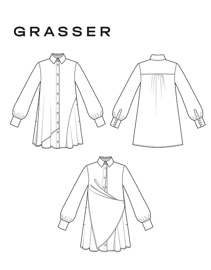 Dress, pattern №1127