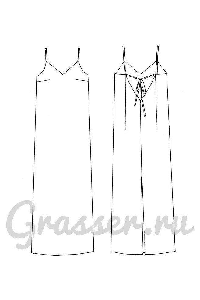 Dress, pattern №717