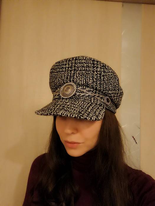 Visored cap, Pattern №566