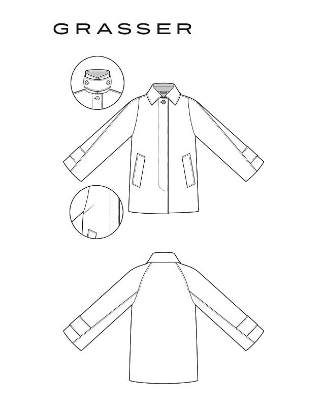 Coat, pattern №1318
