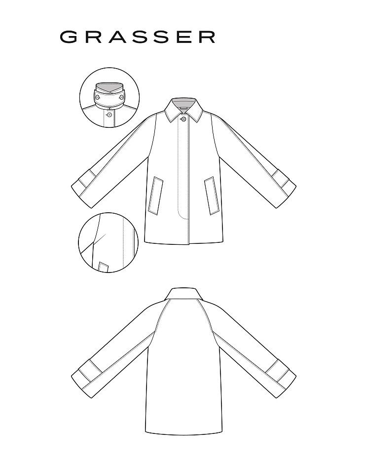 Coat, pattern №1318