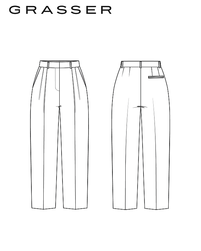 Trousers, pattern №1264