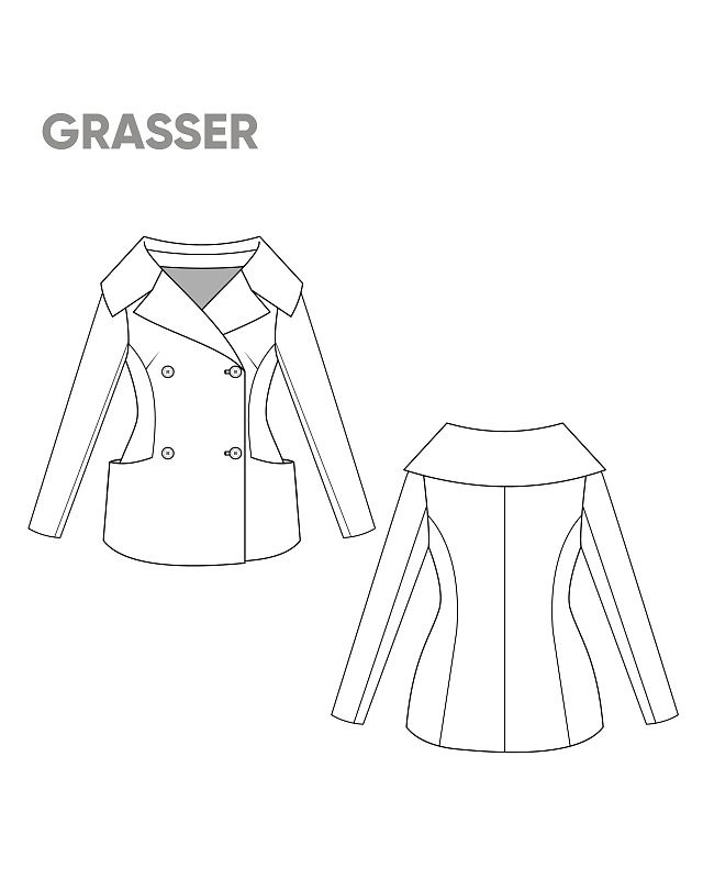 Jacket, pattern №772