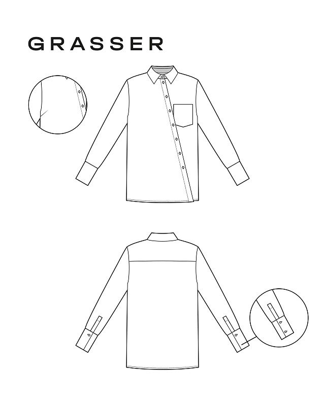 Shirt, pattern №1056