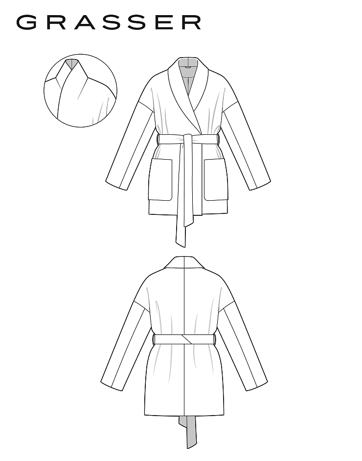 Coat, pattern №1271