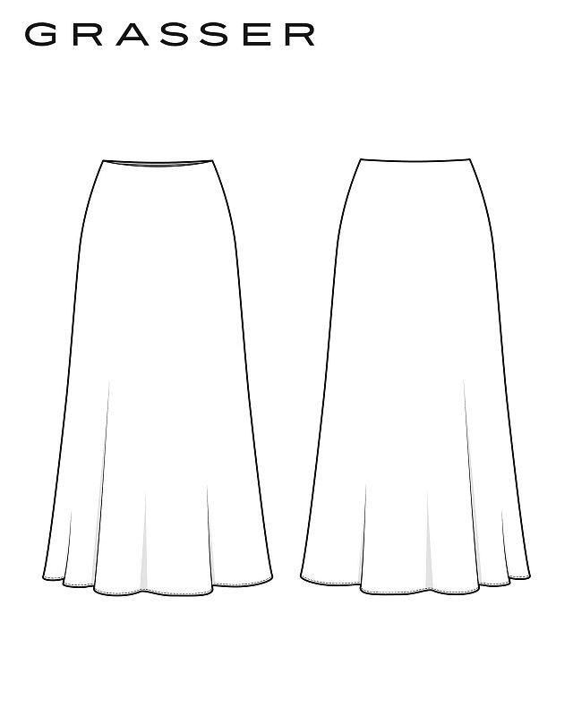 Skirt, pattern №1191