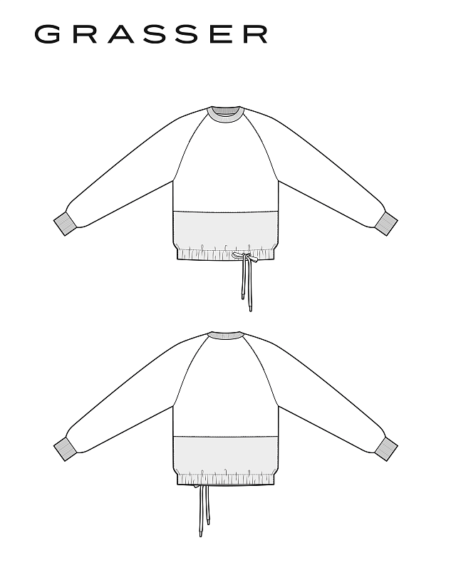 Sweatshirt, pattern №1161