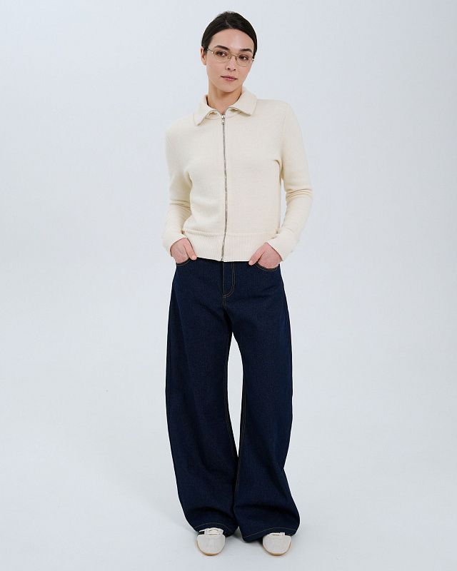 Knitted jacket, pattern №728