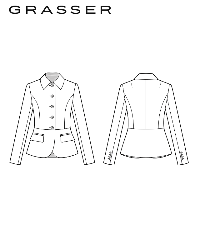 Jacket, pattern №1226