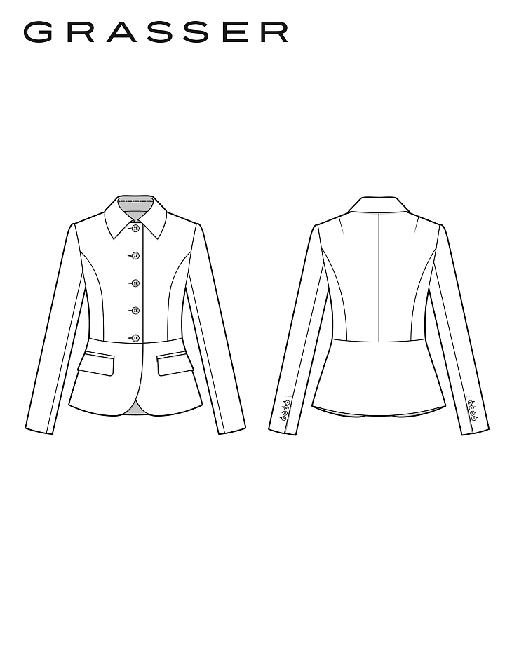Jacket, pattern №1226