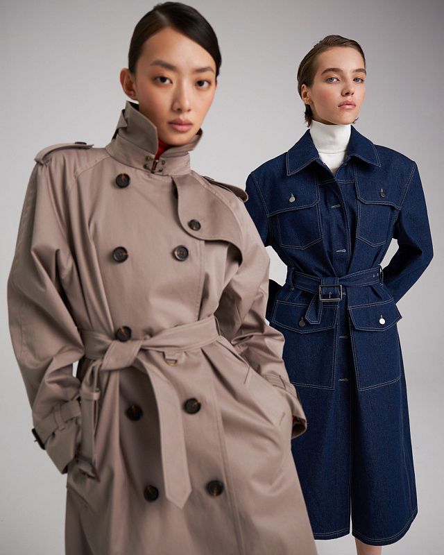 Trench coat, pattern №1003