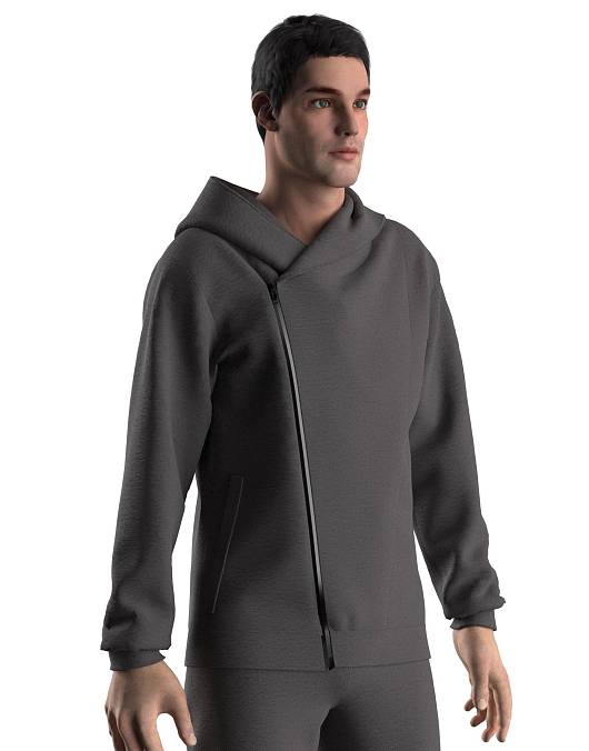 Men's hoodie, pattern №49