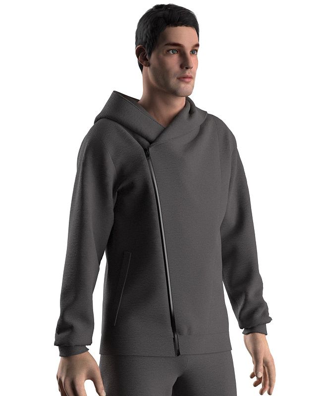 Men's hoodie, pattern №49