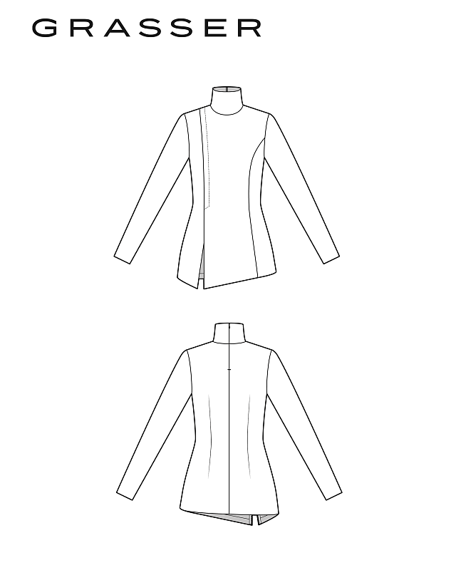 Turtleneck, pattern №1201