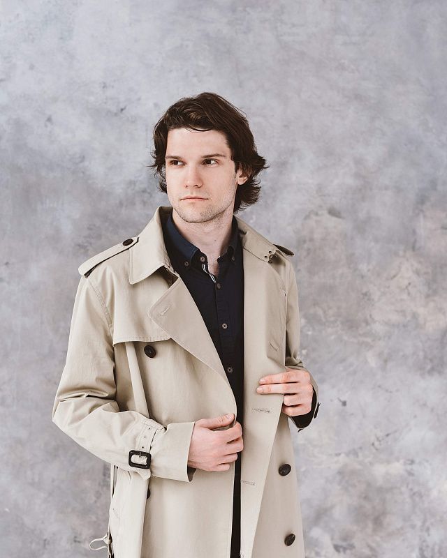 Men's trench coat, pattern №629