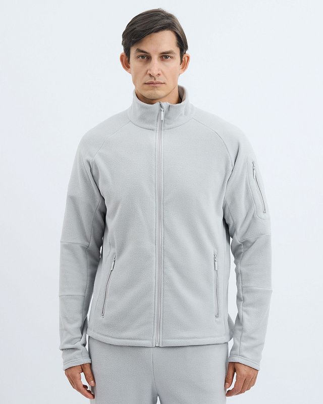 Men's knitted jacket, pattern №1286