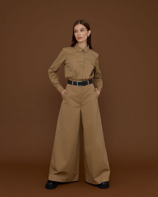 Trousers with two types of pockets, pattern №861