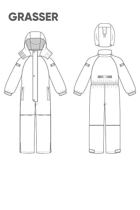 Children’s insulated overall, pattern №795