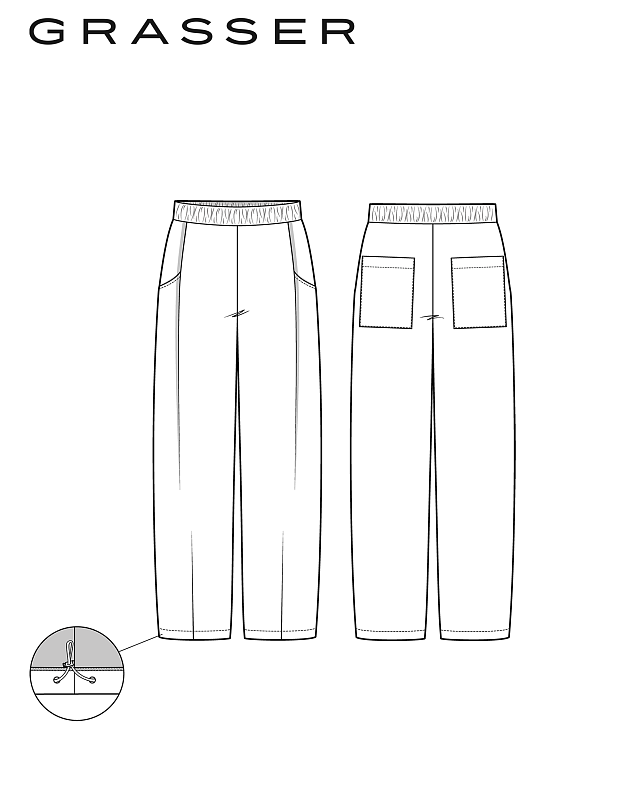 Trousers, pattern №1274