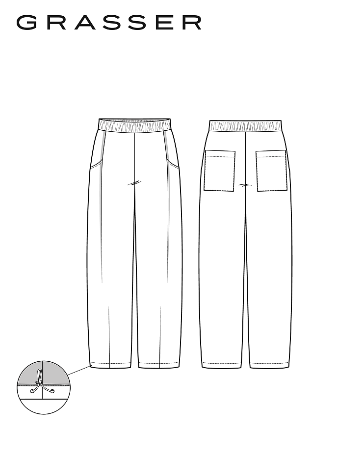 Trousers, pattern №1274