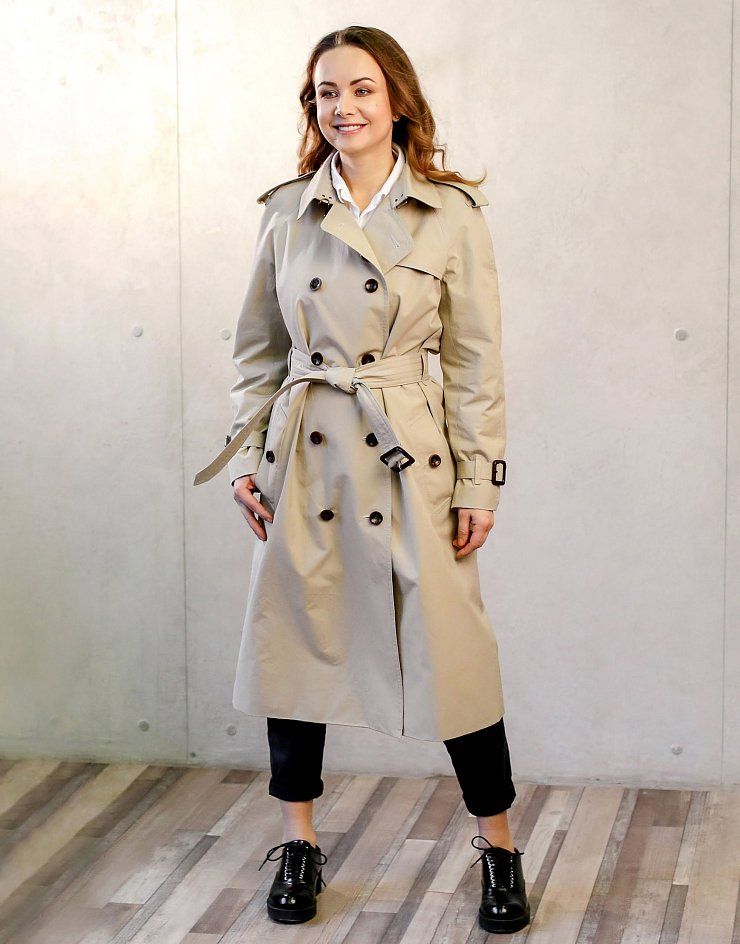 Trench coat, pattern №574