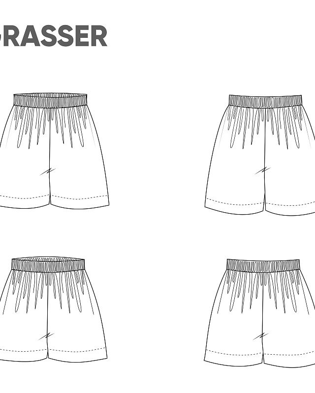 Shorts, pattern №888