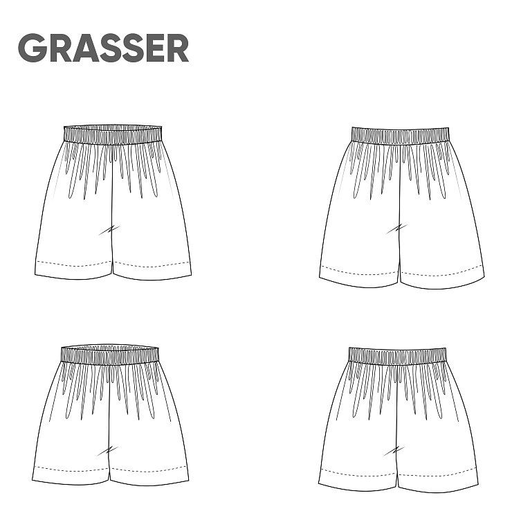 Shorts, pattern №888