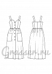 Pinafore dress, pattern №481, photo 4