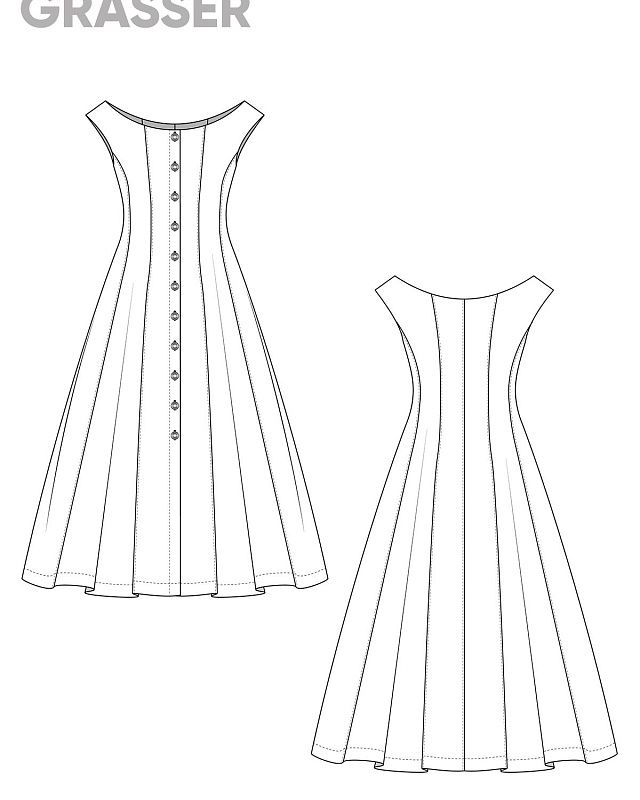 Dress, pattern №770