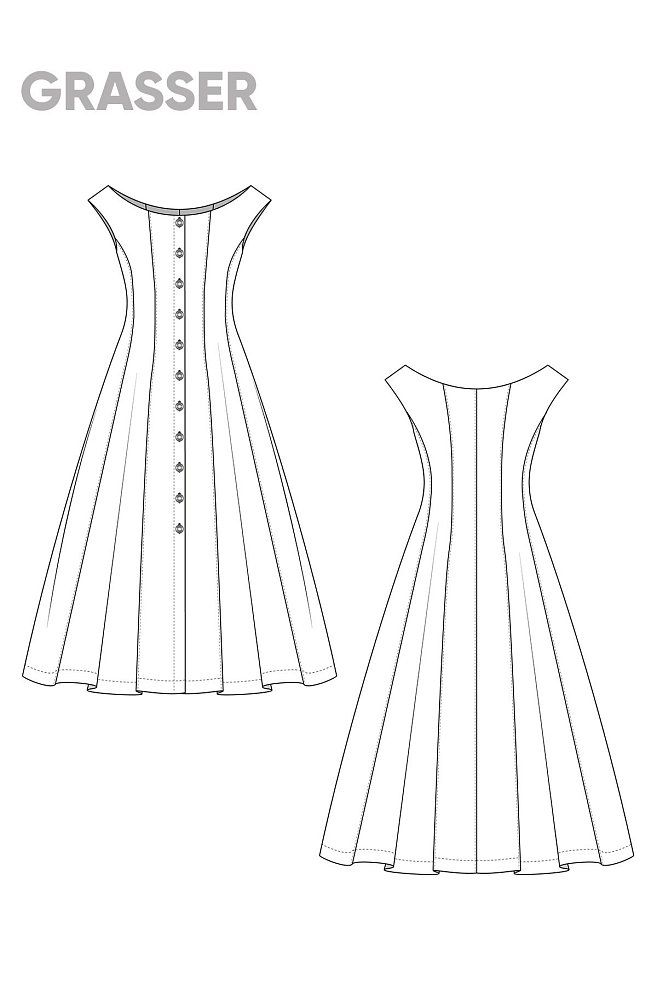 Dress, pattern №770
