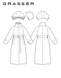 Coat, pattern №1377