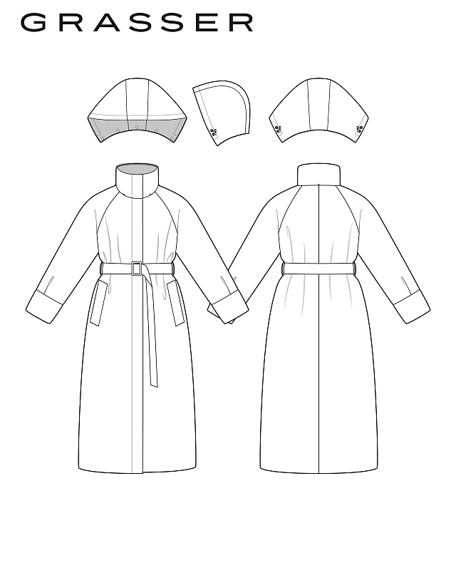 Coat, pattern №1377