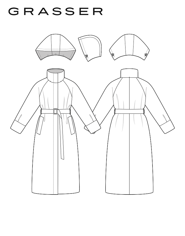 Coat, pattern №1377