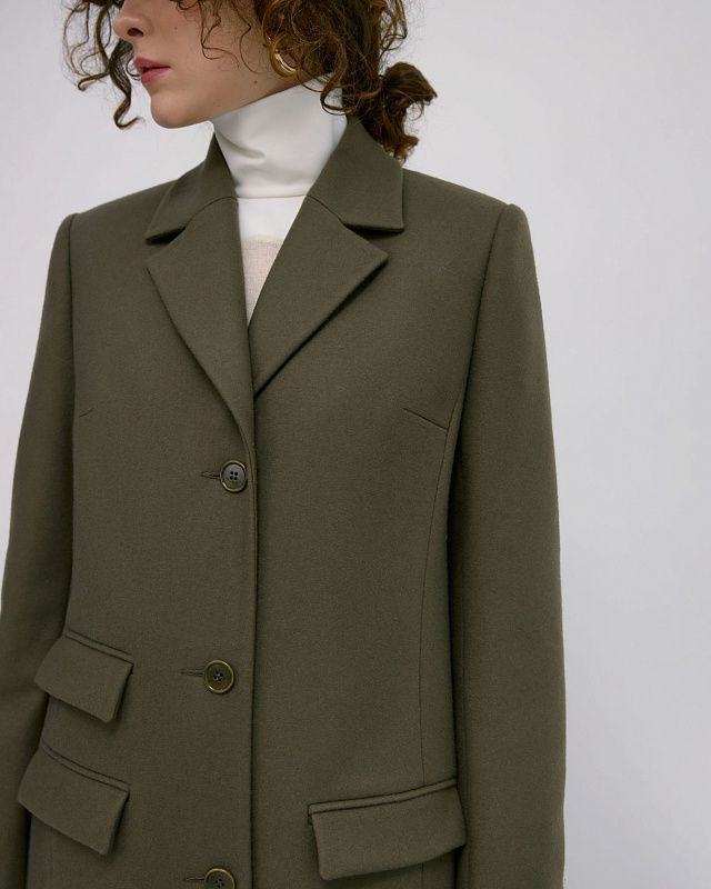 Coat in two length options, pattern №898