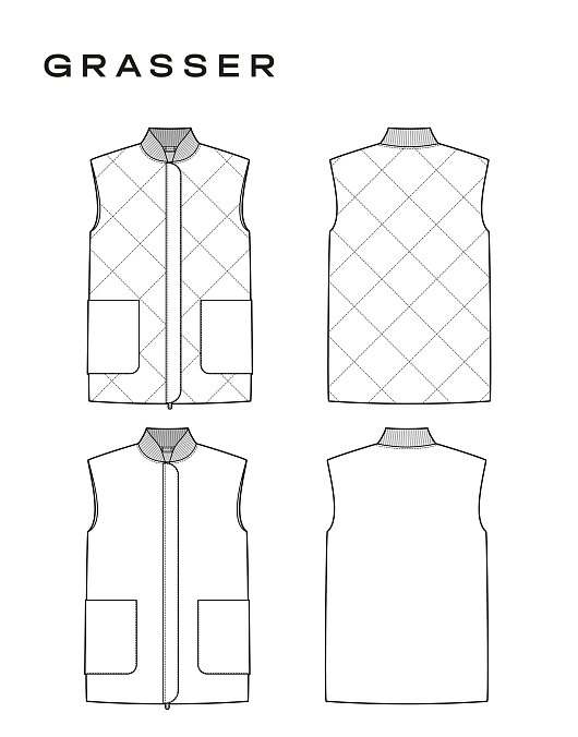 Vest, pattern №964