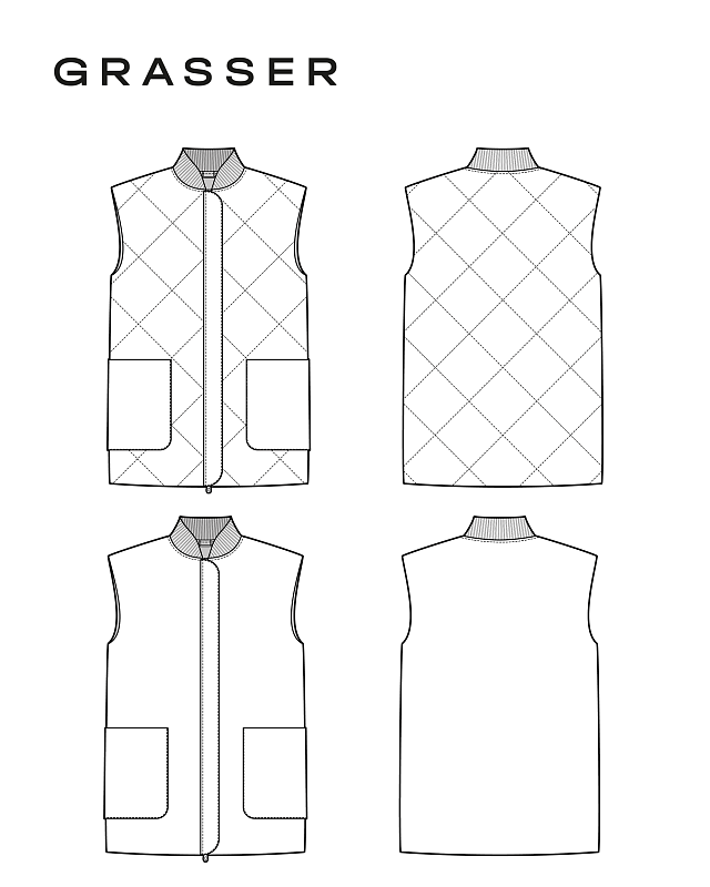 Vest, pattern №964