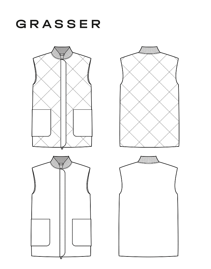 Vest, pattern №964