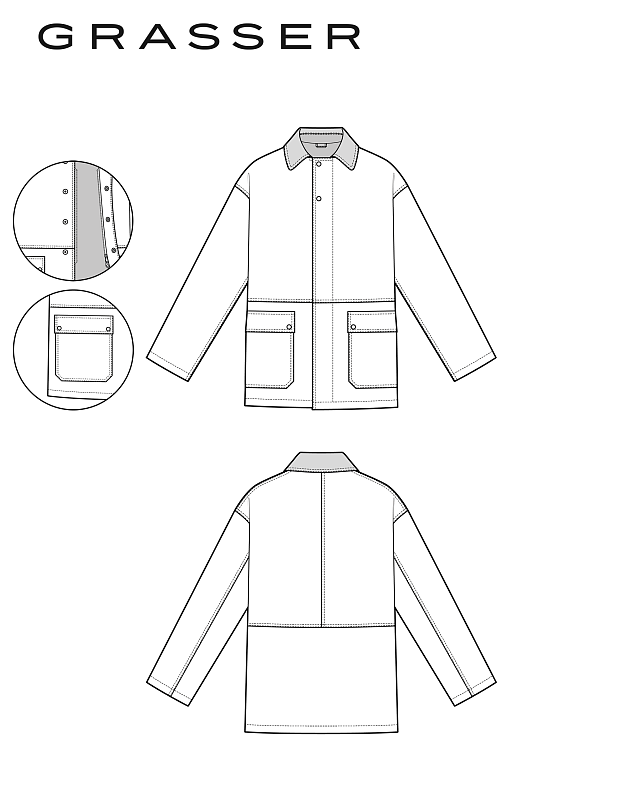 Jacket, pattern №1156