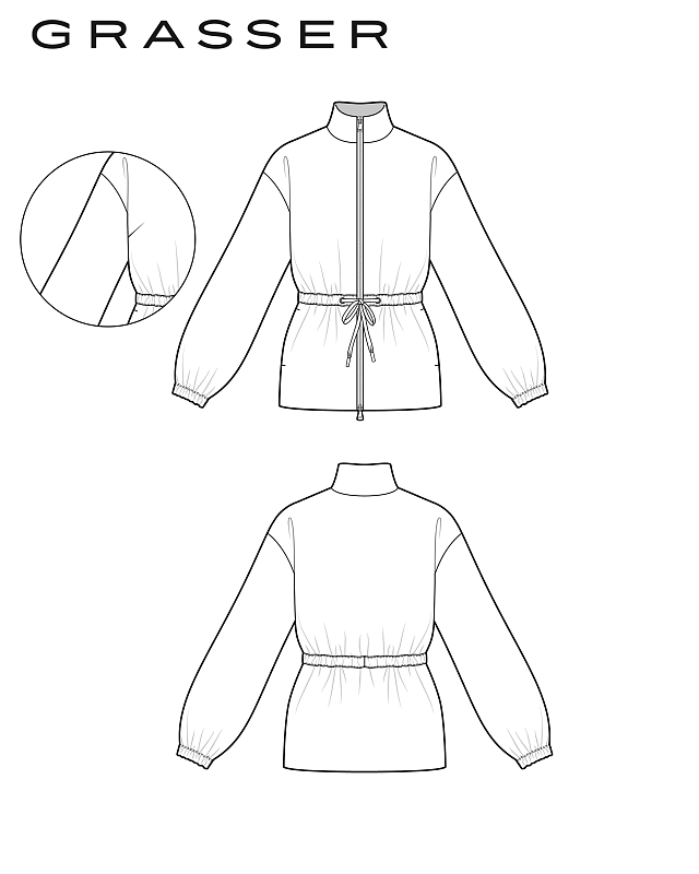 Sweatshirt, pattern №1223